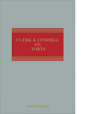 Clerk & Lindsell on Torts, 21st edition